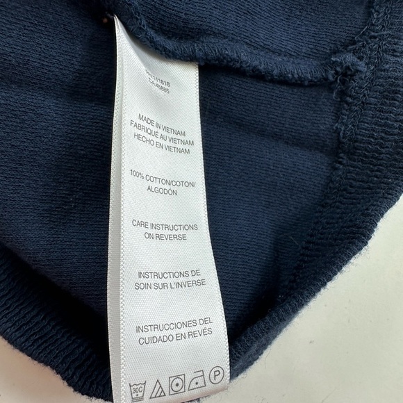 Michael Kors Blue Waffle Knit Pullover Size Large - Picture 4 of 6